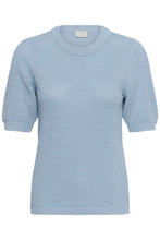 Load image into Gallery viewer, KAFFE Kavivian Knit Jumper - Blue Fog
