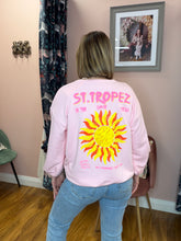Load image into Gallery viewer, St Tropez Oversized Sweatshirt - Pink

