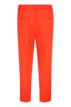 Load image into Gallery viewer, Kaffe Kasakura Cropped Trouser Fiery Red
