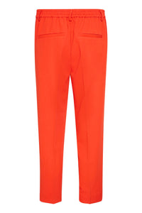 Kaffe Kasakura Cropped Trouser Fiery Red