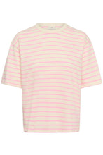Load image into Gallery viewer, KAFFE Kawinny Tee - Pink Stripe
