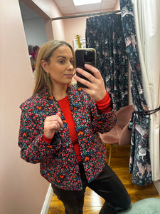 Saroline Printed Short Jacket