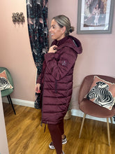 Load image into Gallery viewer, Pre-order Quilted Coat - Bordeaux
