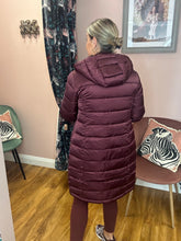 Load image into Gallery viewer, Pre-order Quilted Coat - Bordeaux
