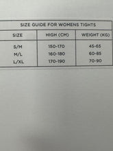 Load image into Gallery viewer, PCMIA GLITTER TIGHTS - BLACK
