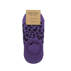 Sixton Luxury Animal Print Trainer Socks