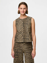 Load image into Gallery viewer, PCSalume Leopard Denim Top
