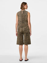 Load image into Gallery viewer, PCSalume Leopard Denim Top
