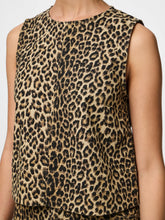 Load image into Gallery viewer, PCSalume Leopard Denim Top
