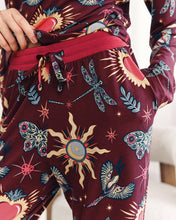 Load image into Gallery viewer, Enchanted Glade Print Crew Neck Long Pyjama Set
