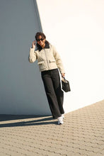 Load image into Gallery viewer, Kaanneli Quilted Jacket - Feather Grey
