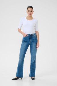 KaForest Flare Jean - Mid Blue (available in 2 Lengths)