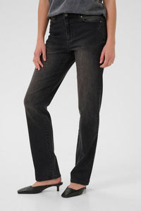 KaMaris Straight Leg Jean - Dark Grey (available in 2 Lengths)