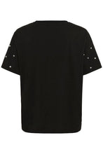 Load image into Gallery viewer, Kahelen Studded Black T-Shirt
