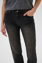 Load image into Gallery viewer, KaMaris Straight Leg Jean - Dark Grey (available in 2 Lengths)
