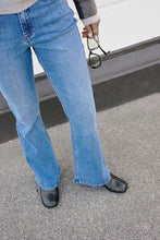 Load image into Gallery viewer, KaForest Flare Jean - Mid Blue (available in 2 Lengths)
