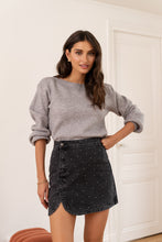 Load image into Gallery viewer, Rhinestone Embellished Skirt
