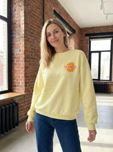 Load image into Gallery viewer, St Tropez Oversized Sweatshirt - Yellow
