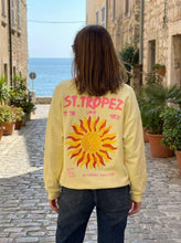 Load image into Gallery viewer, St Tropez Oversized Sweatshirt - Yellow
