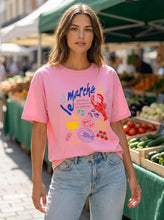 Load image into Gallery viewer, Le Marche Graphic Tee - Pink
