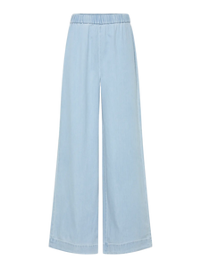 PCSmidi Wide Leg Denim Trousers