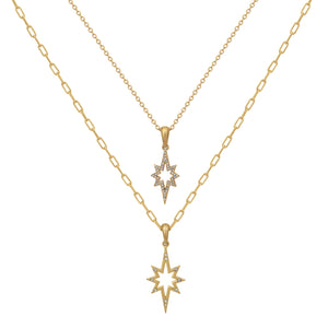 Gold Celeste Star Necklace
